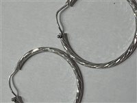 Orecchini Domar Donna Cerchi argento 925 diamantati in Argento ORAR-490-280 - ORAR-490-280